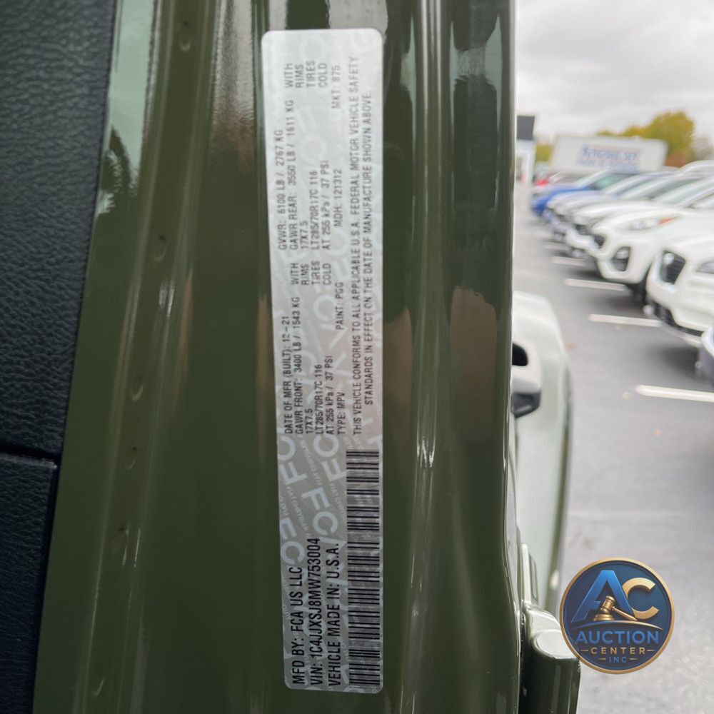 2021 Jeep Wrangler Unlimited Rubicon 392