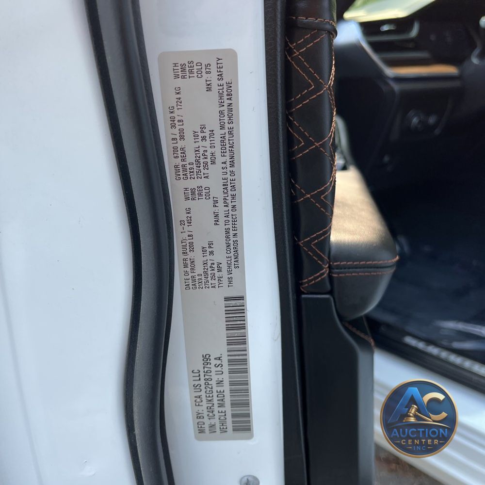 2023 Jeep Grand Cherokee L Summit Reserve