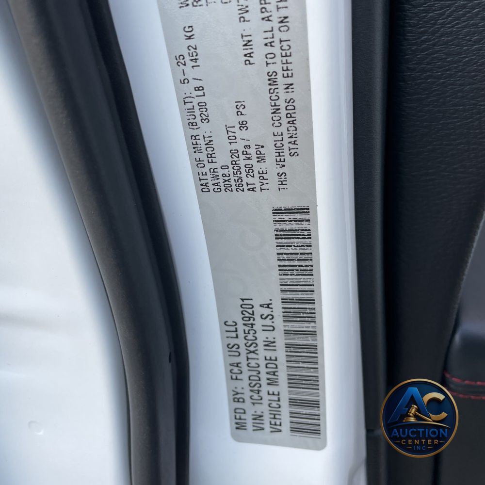 2025 Dodge Durango R/T Plus