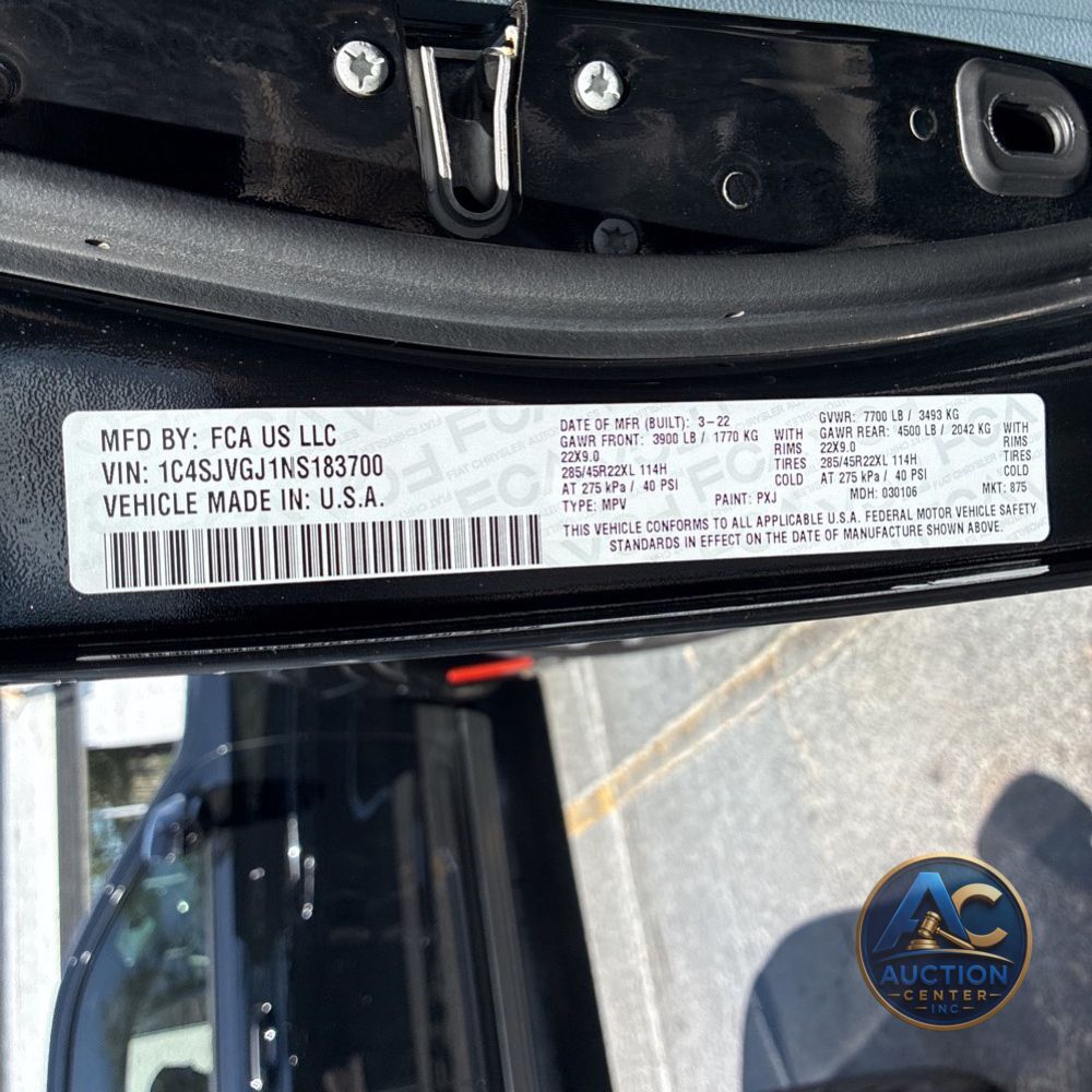 2022 Jeep Grand Wagoneer Series III