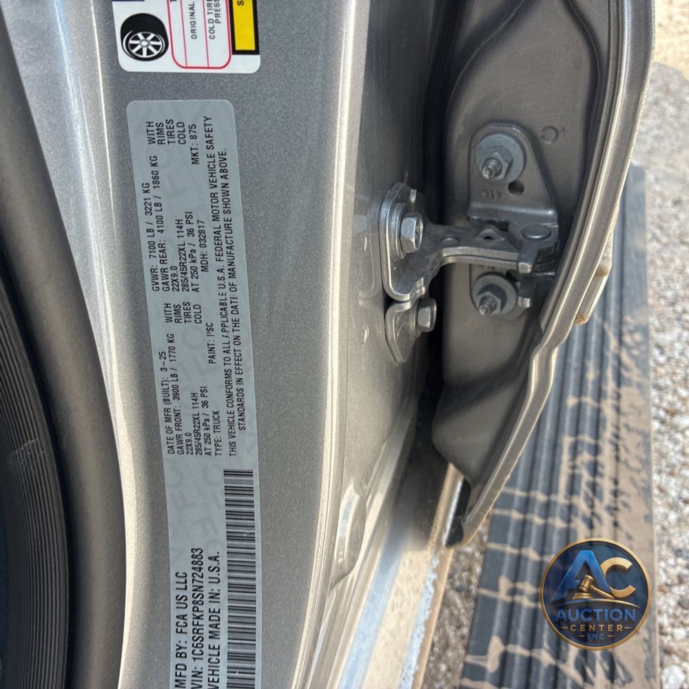 2025 Ram 1500 Tungsten