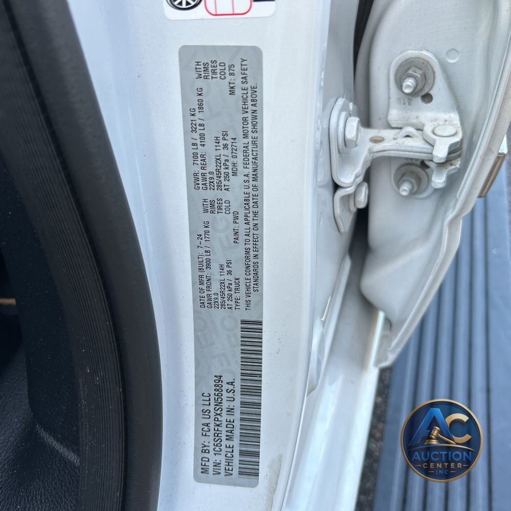 2025 Ram 1500 Tungsten