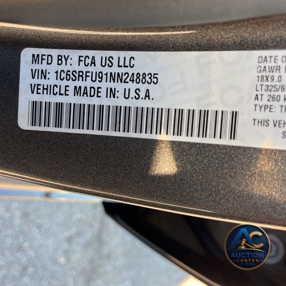 2022 Ram 1500 TRX