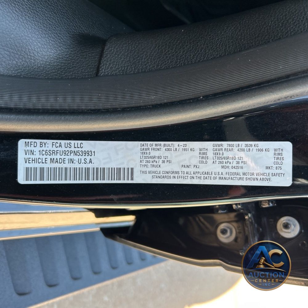 2023 Ram 1500 TRX
