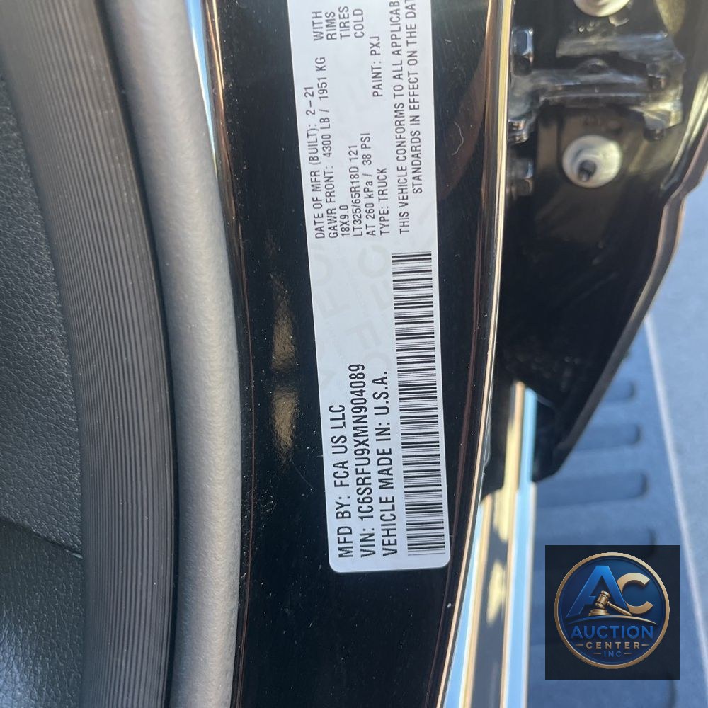 2021 Ram 1500 TRX