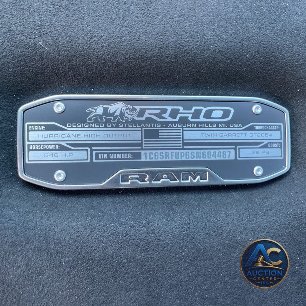 2025 Ram 1500 RHO