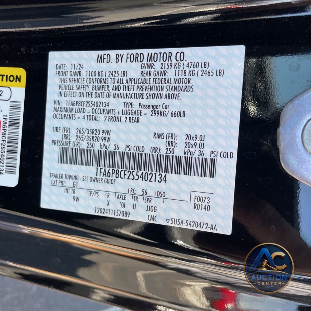 2025 Ford Mustang GT Premium