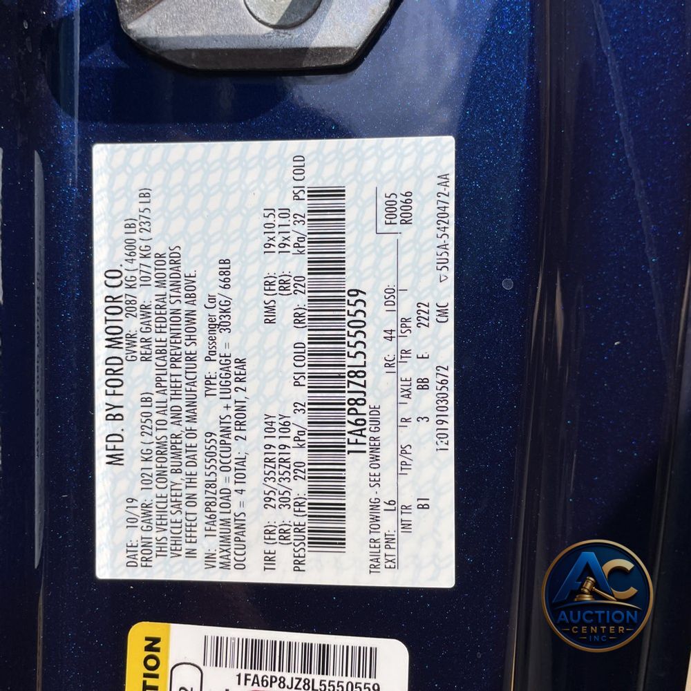 2020 Ford Mustang Shelby GT350