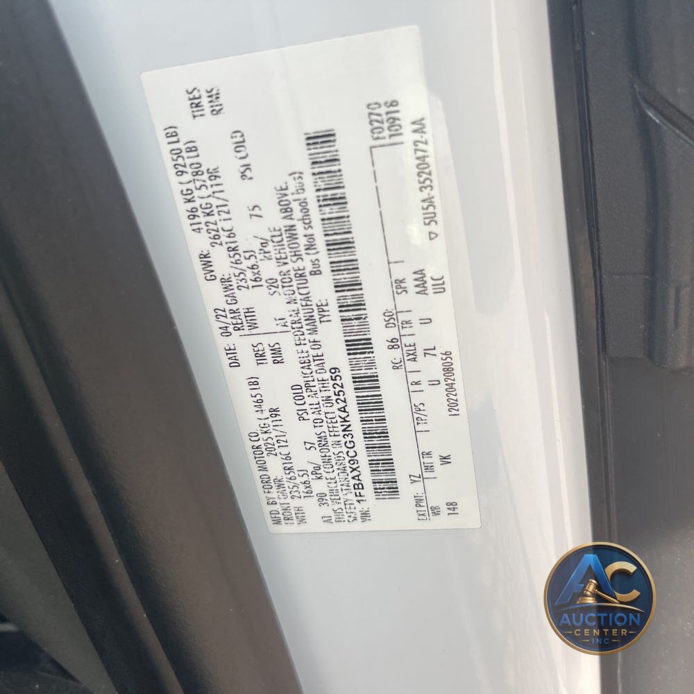 2022 Ford Transit 350 XL