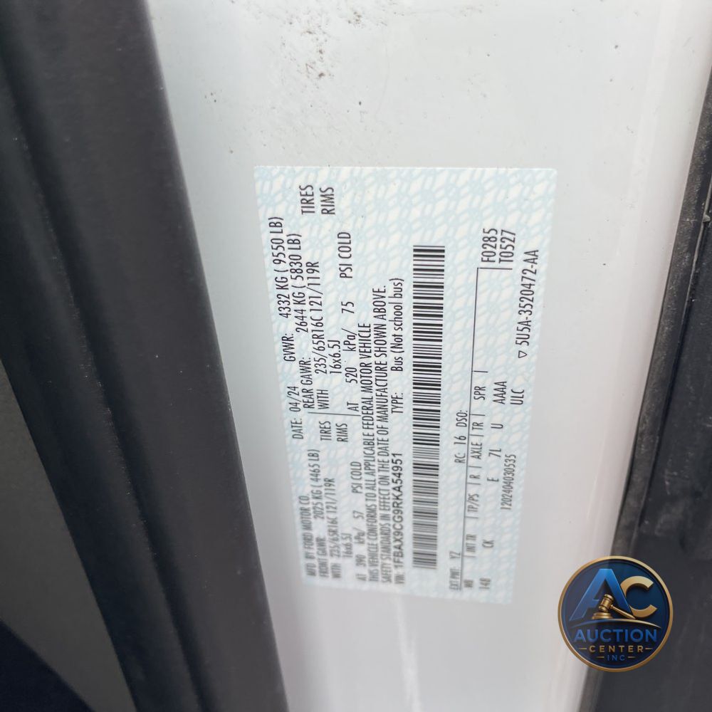 2024 Ford Transit 350 XLT