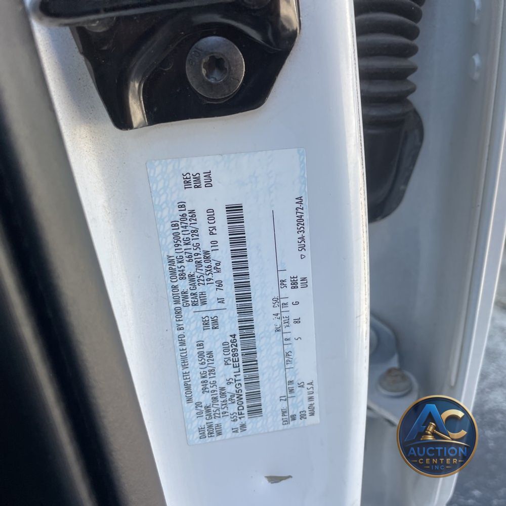 2020 Ford Commercial CA60-84 CREW CAB  4X2 6.7L