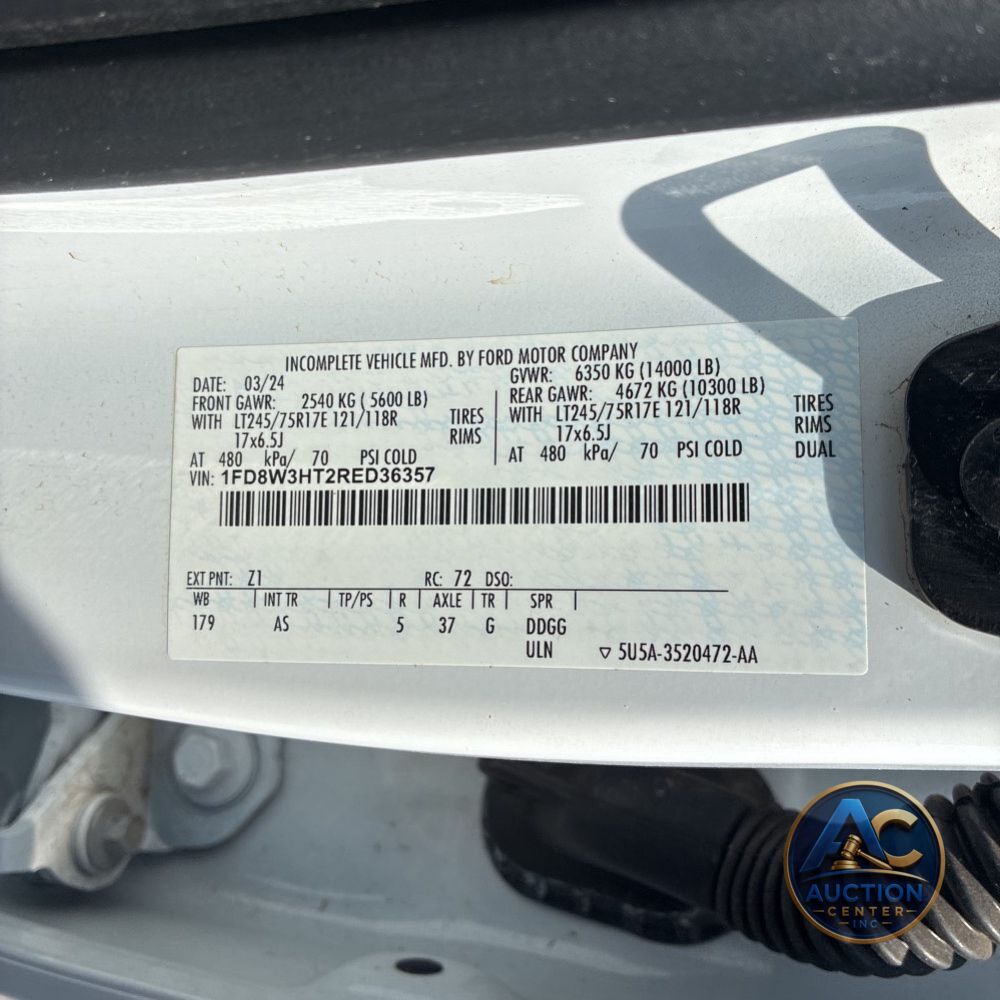 2024 Ford S/D C/C F350 XL