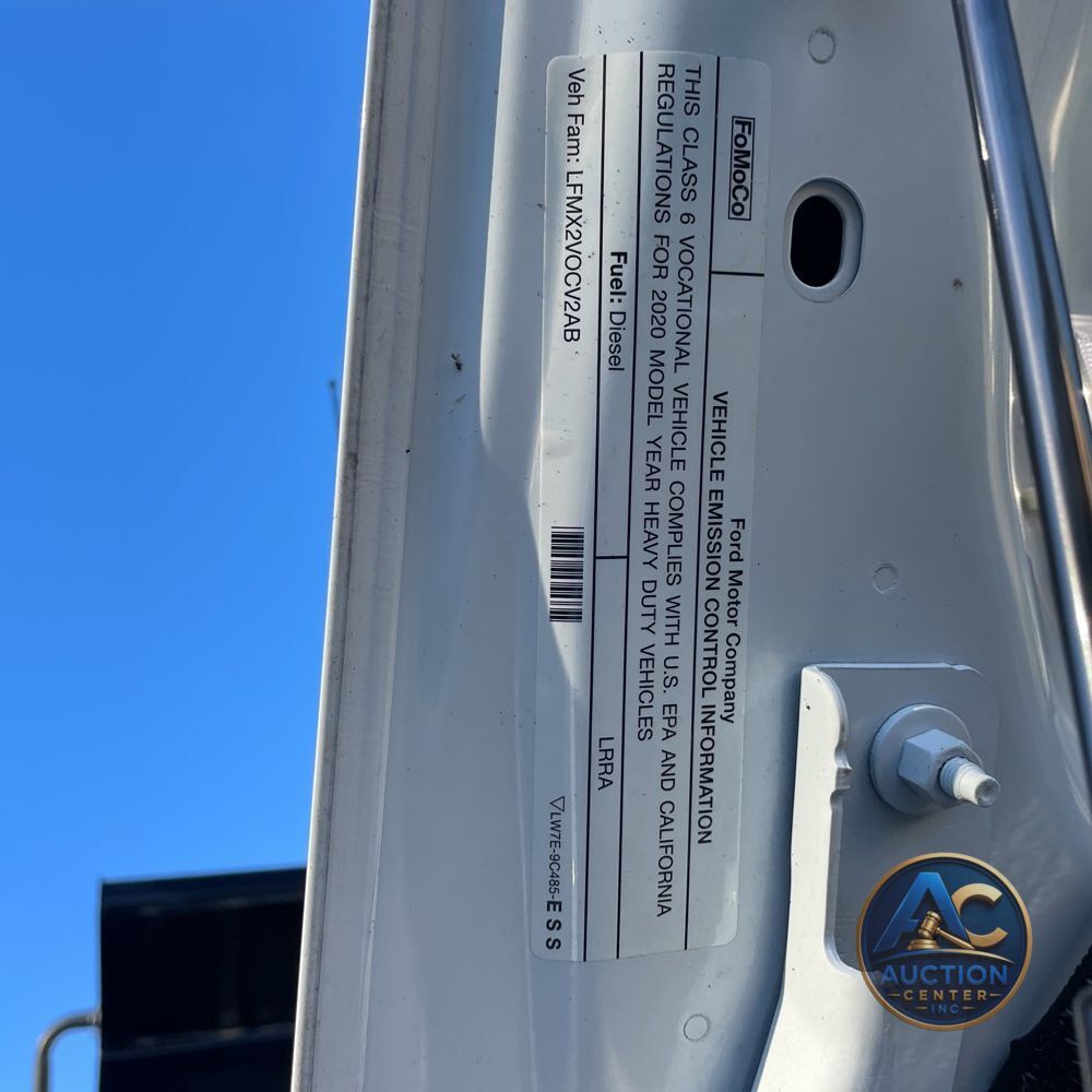 2021 Ford Commercial CA84-207 CONV CAB  TRUCK 4X2 6.7L