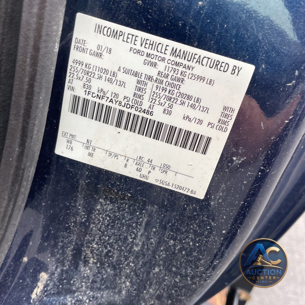 2018 Ford F750
