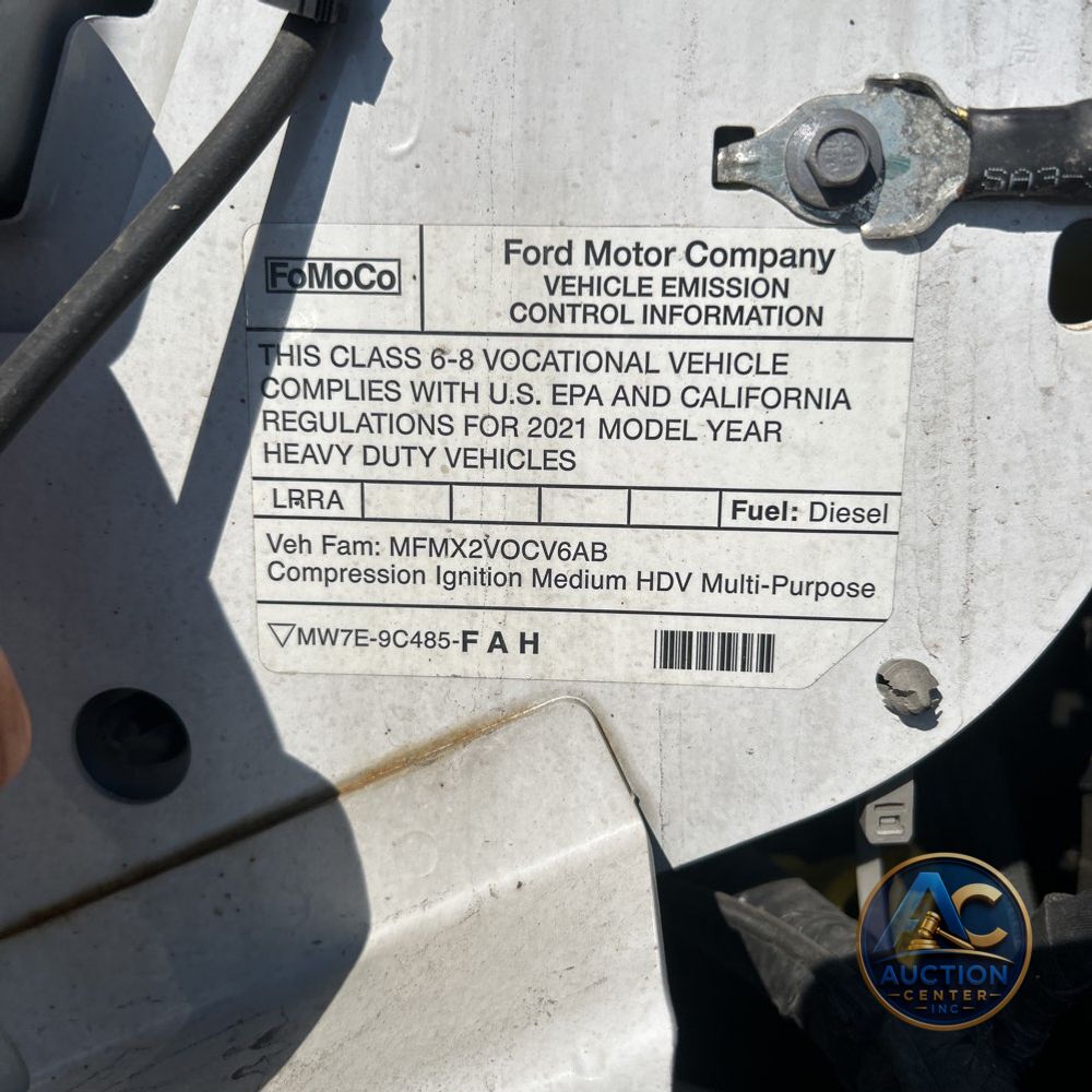 2022 Ford Commercial CA84-207 CONV CAB  TRUCK 4X2 6.7L