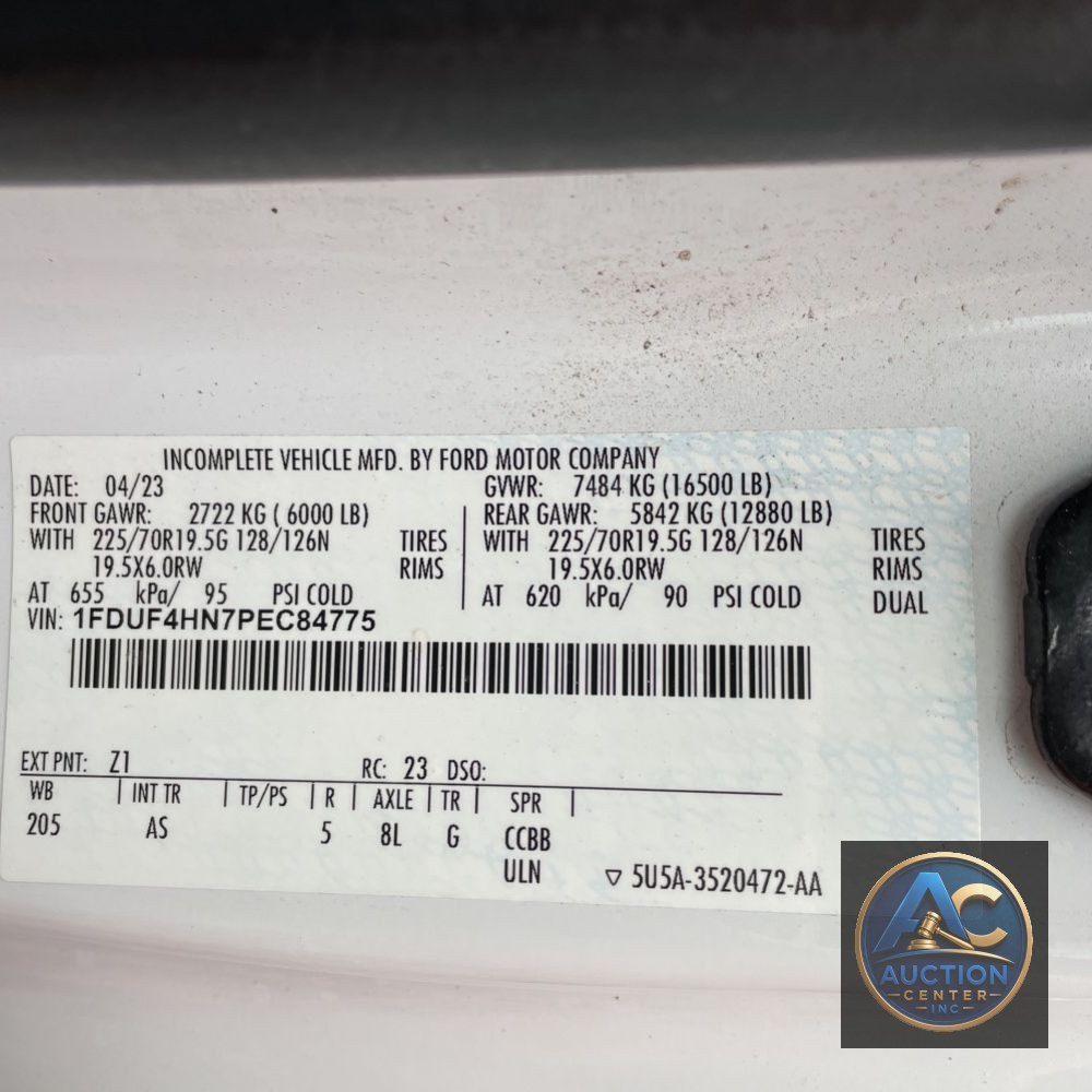 2023 Ford S/D C/C F450 XL
