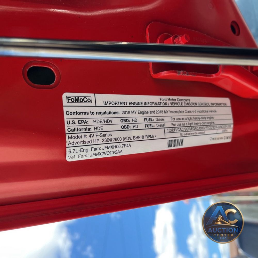 2018 Ford S/D C/C F450 XLT