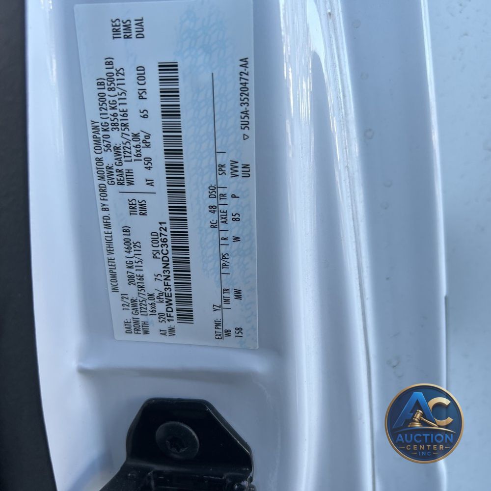 2022 Ford Commercial Vans E350