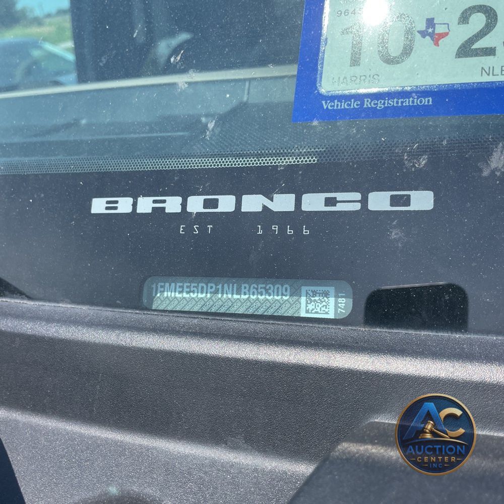 2022 Ford Bronco Wildtrak Advanced