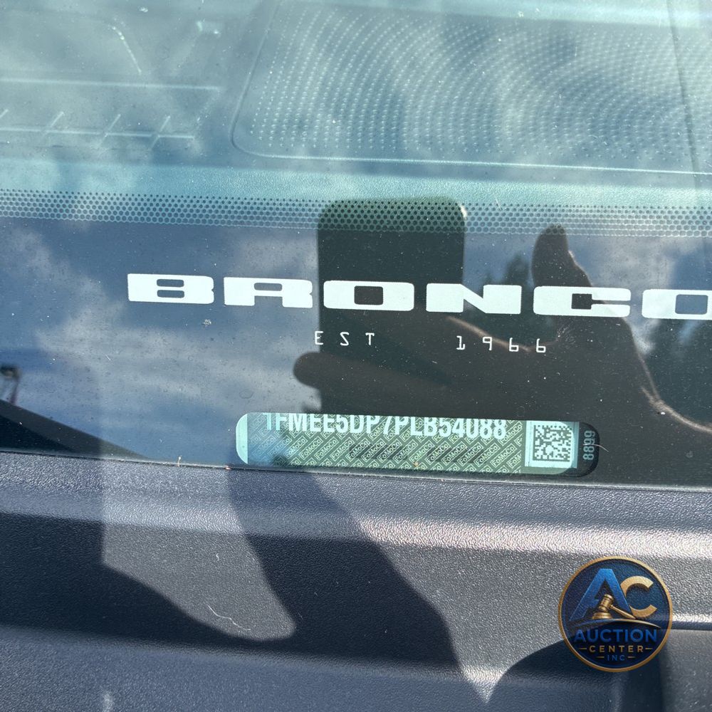 2023 Ford Bronco Wildtrak Advanced