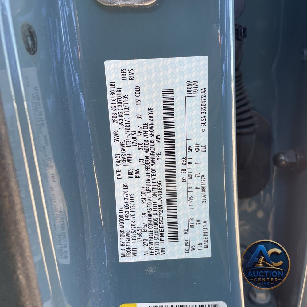 2021 Ford Bronco First Edition Advanced