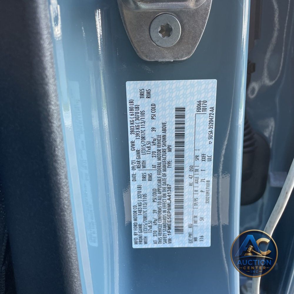 2021 Ford Bronco First Edition Advanced