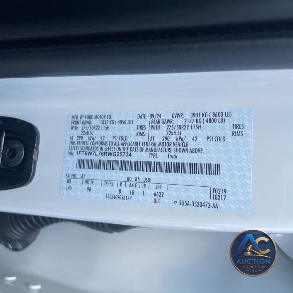 2024 Ford F-150 Lightning Platinum
