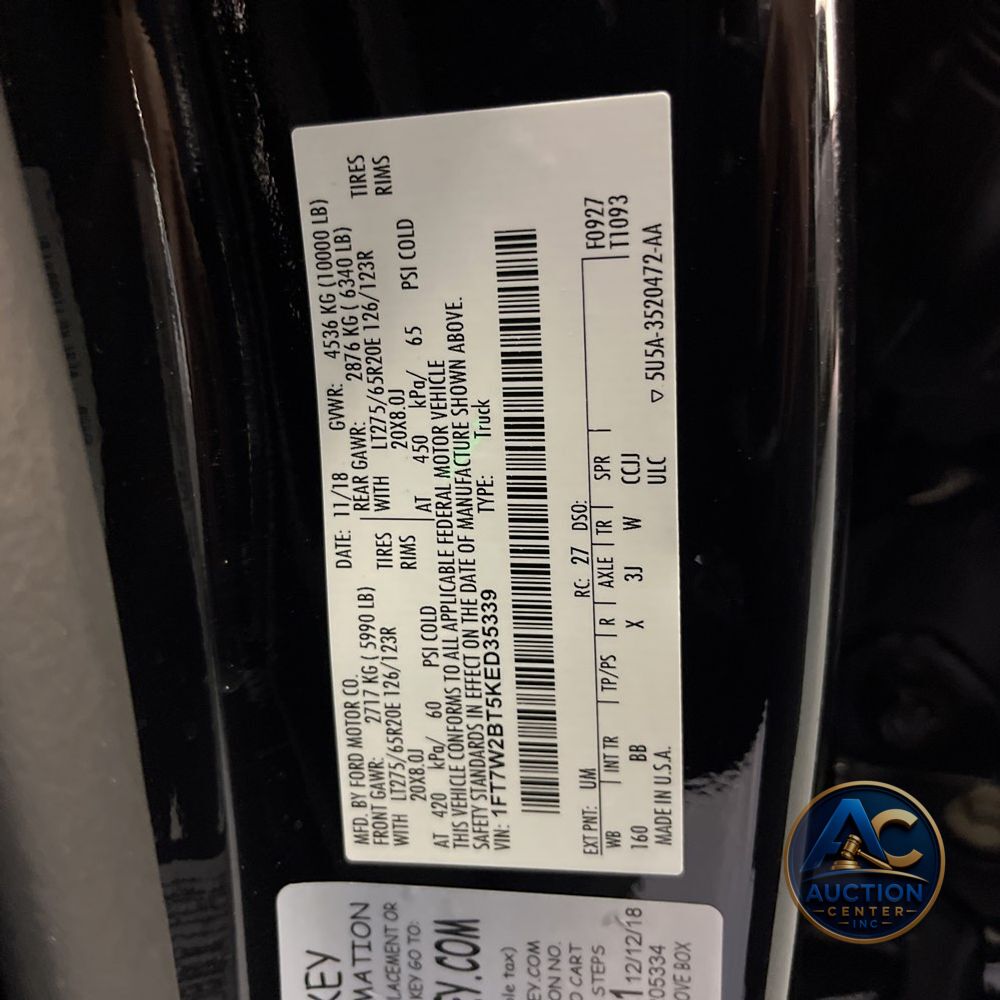 2019 Ford F-250 Super Duty Platinum