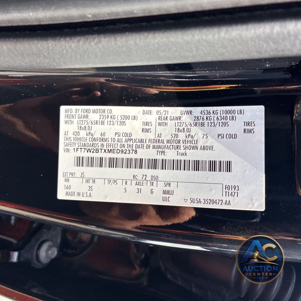 2021 Ford F-250 Super Duty XLT