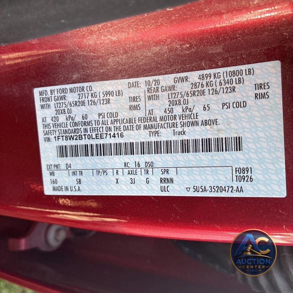 2020 Ford F-250 Super Duty Lariat