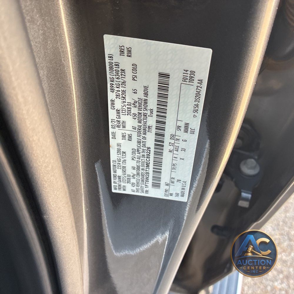 2021 Ford F-250 Super Duty Platinum
