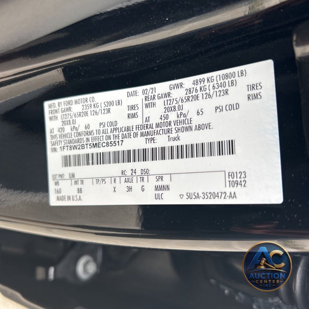 2021 Ford F-250 Super Duty Platinum