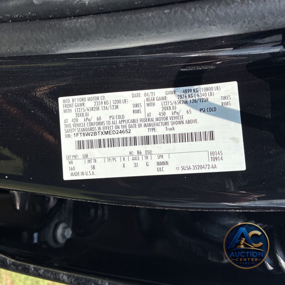 2021 Ford F-250 Super Duty Lariat
