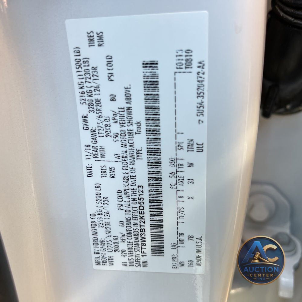 2019 Ford F-350 Super Duty Platinum