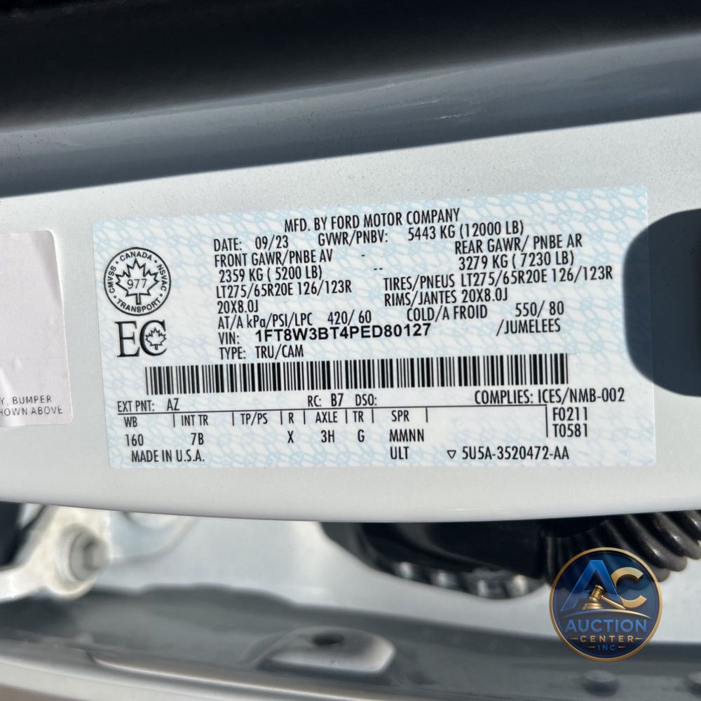 2023 Ford F350 S/D Platinum