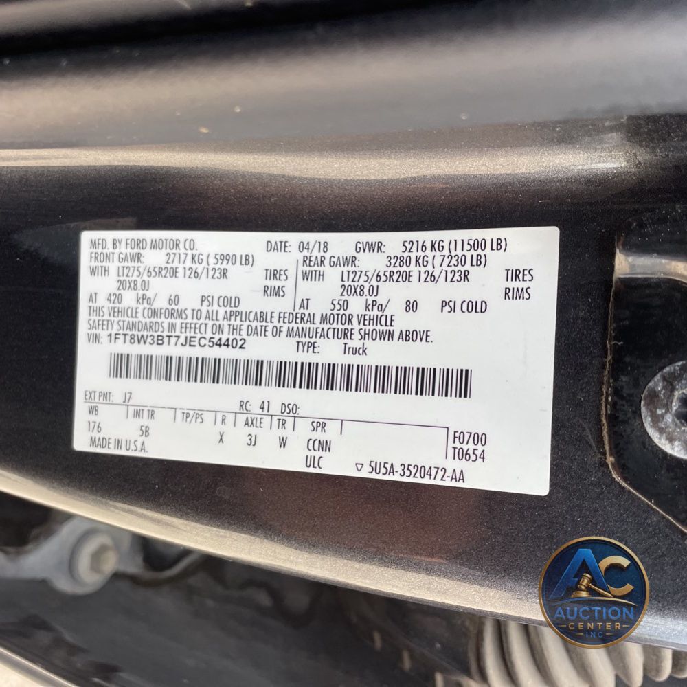 2018 Ford F-350 Super Duty Lariat