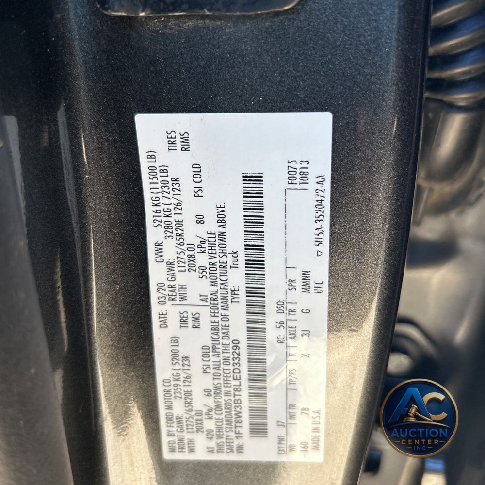 2020 Ford F-350 Super Duty Platinum