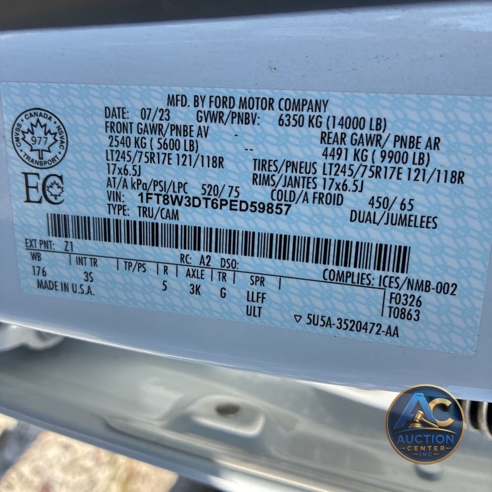 2023 Ford F350 S/D XLT