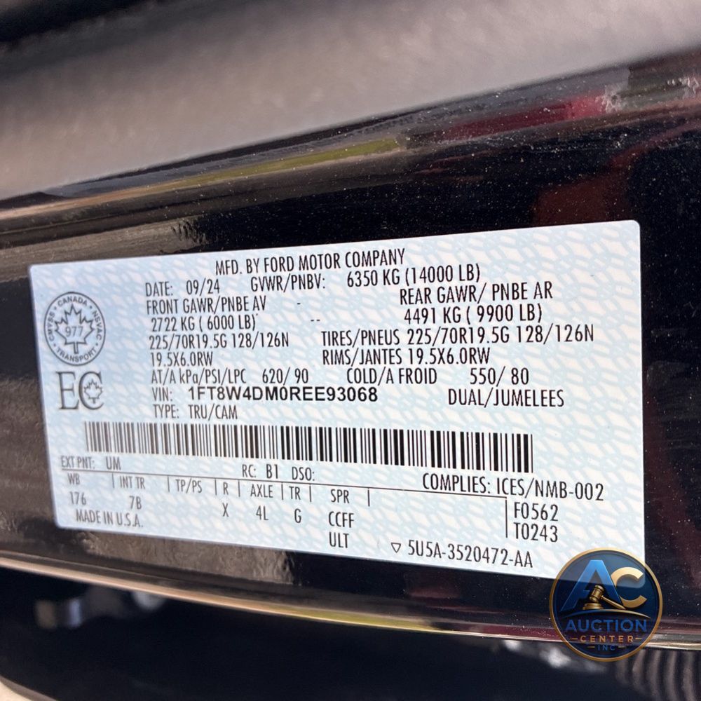 2024 Ford F450 S/D Platinum