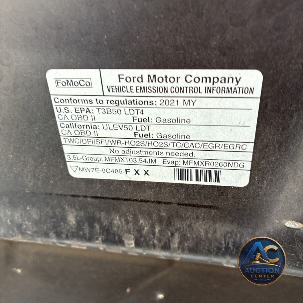 2021 Ford F-150 Tremor
