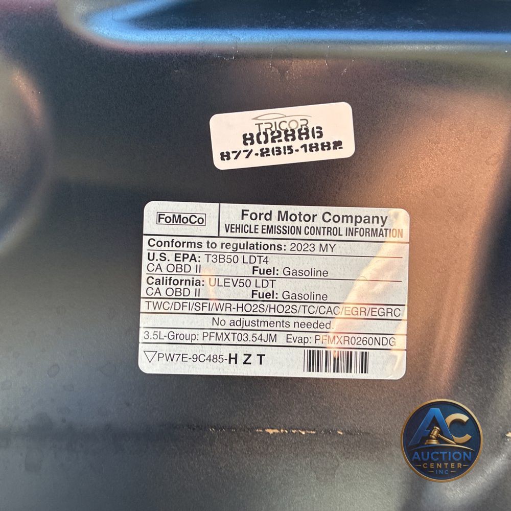 2023 Ford F150 Tremor