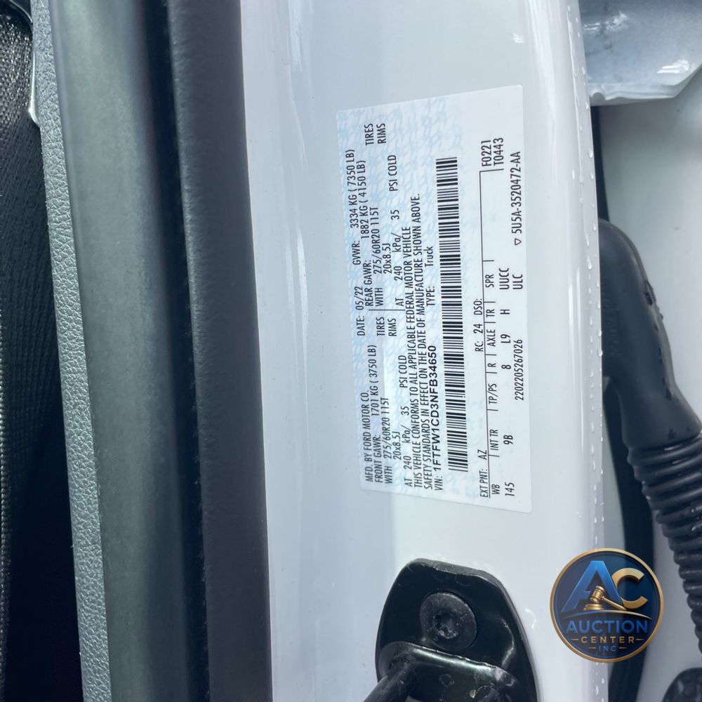 2022 Ford F-150 Platinum