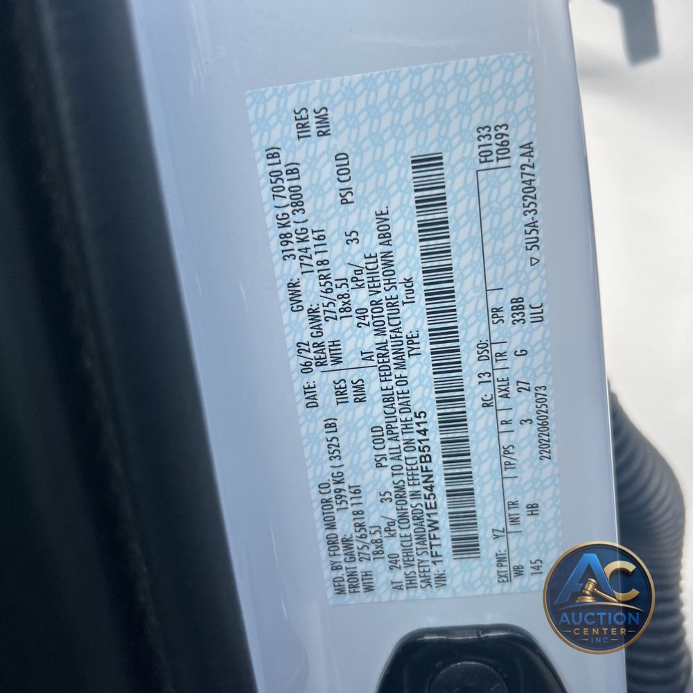 2022 Ford F-150 Lariat