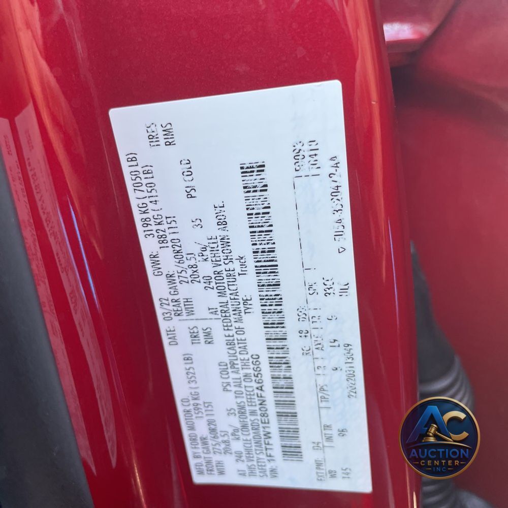 2022 Ford F-150 Platinum