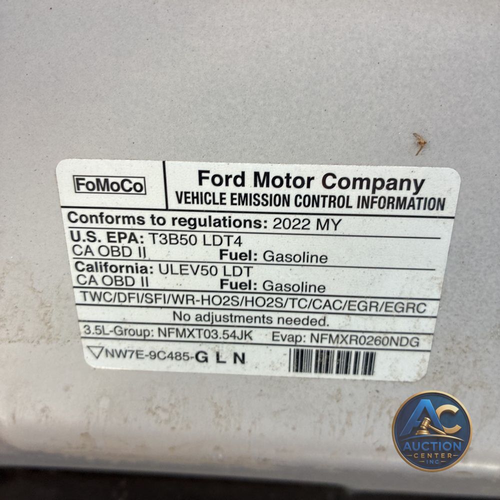 2022 Ford F150 Platinum