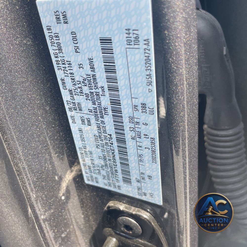 2022 Ford F-150 Lariat