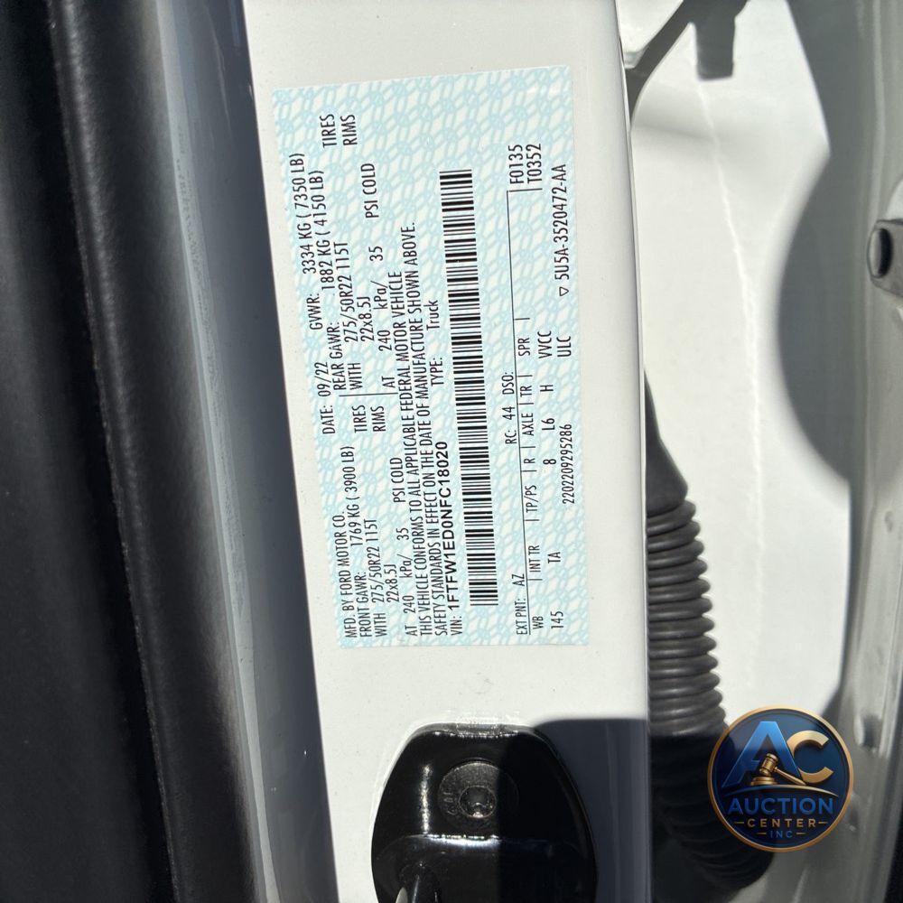 2022 Ford F-150 Limited
