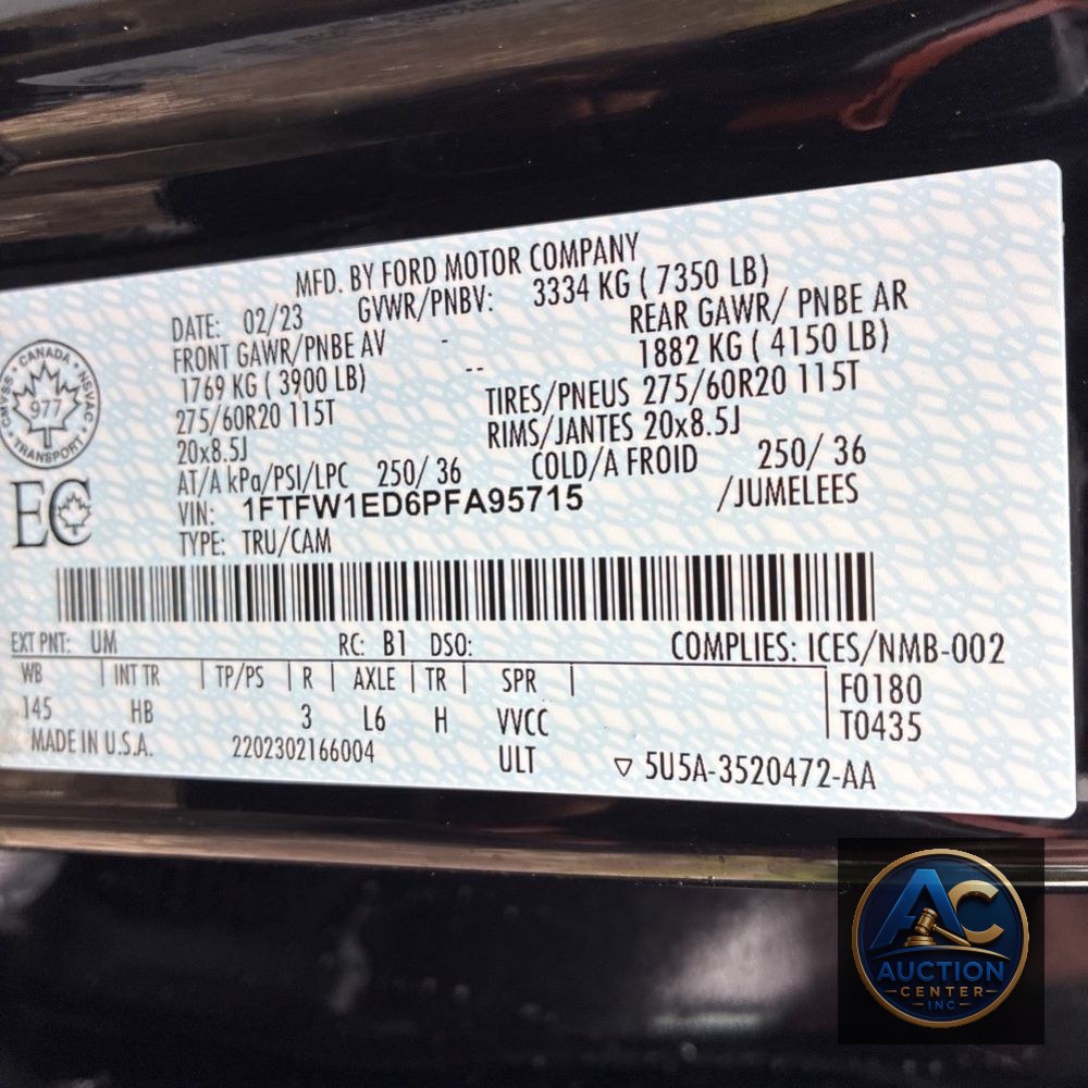 2023 Ford F150 Lariat