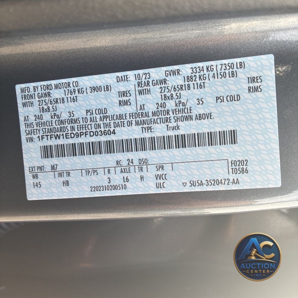 2023 Ford F-150 Lariat
