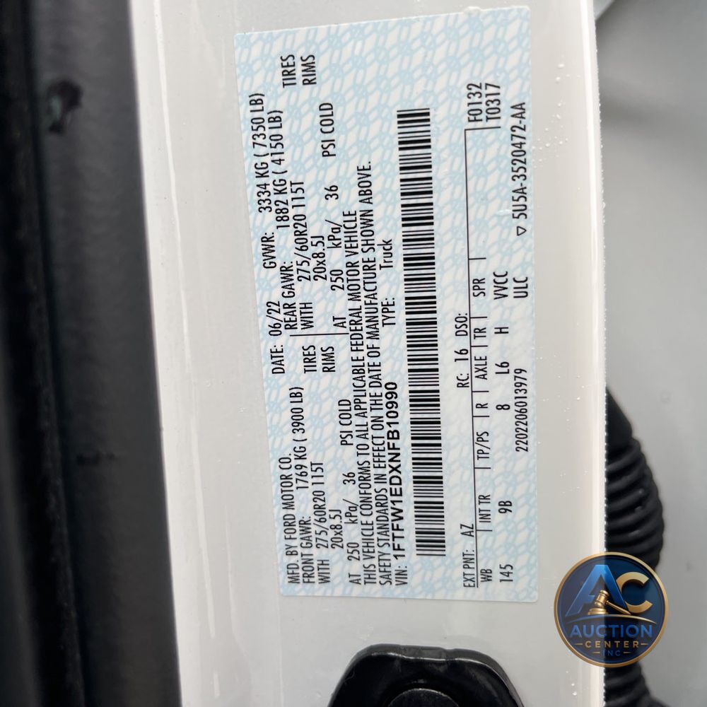 2022 Ford F-150 Platinum